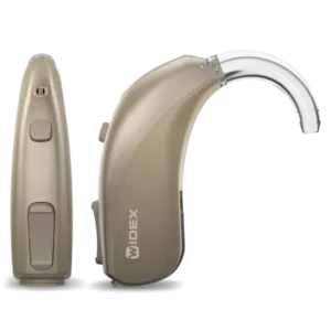 WIDEX MOMENT BTE MODELS BTE 13 D - Golden Brown
