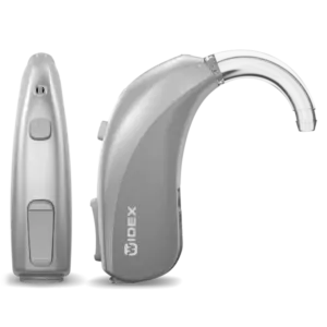 WIDEX MOMENT BTE MODELS BTE 13 D - Silver Grey