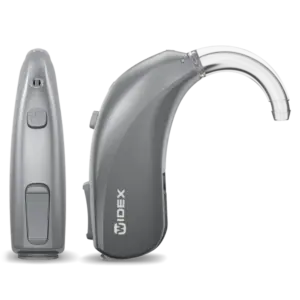 WIDEX MOMENT BTE MODELS BTE 13 D - Titanium Grey