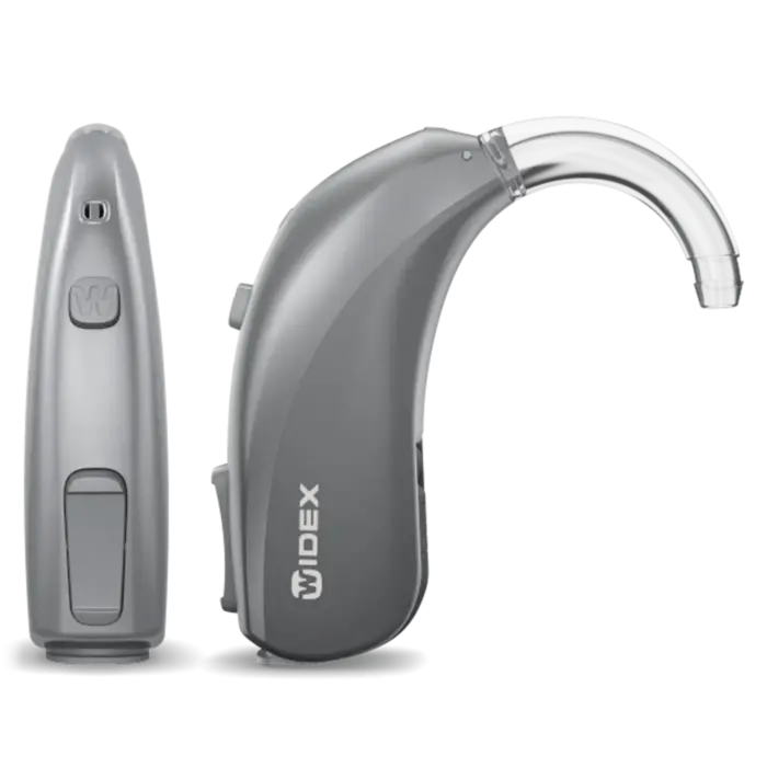 WIDEX MOMENT BTE MODELS BTE 13 D - Titanium Grey