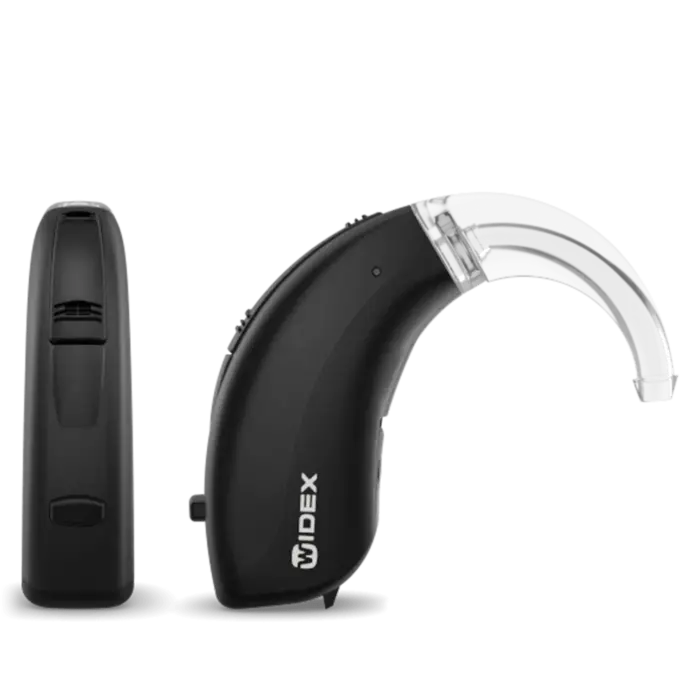 WIDEX MOMENT BTE MODELS BTE 312-Tech Black