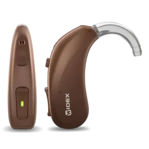 WIDEX MOMENT BTE MODELS BTE R D Chestnut Brown