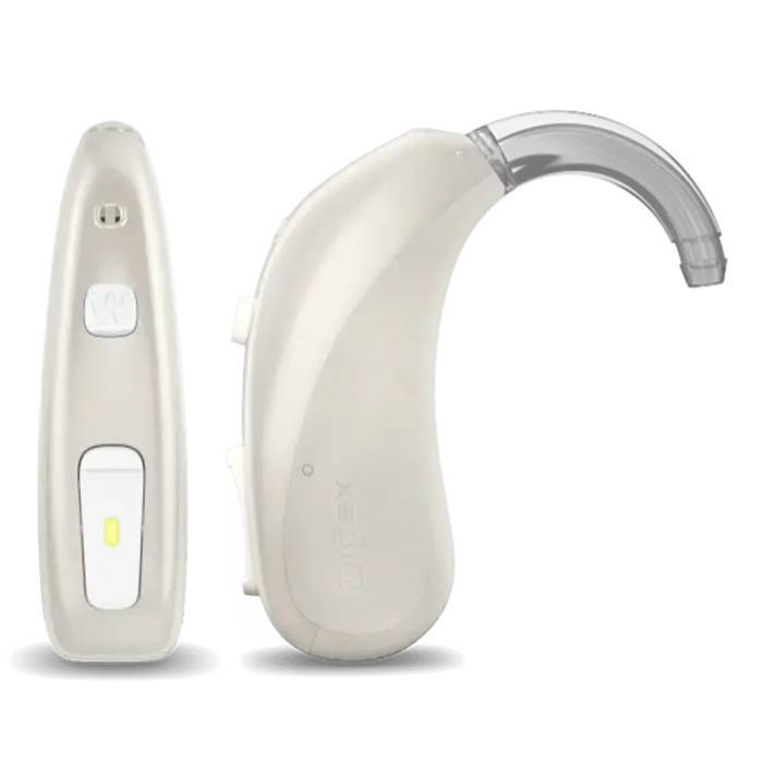 WIDEX MOMENT BTE MODELS BTE R D Pearl White