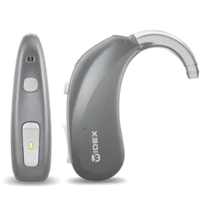 WIDEX MOMENT BTE MODELS BTE R D Titanium Grey