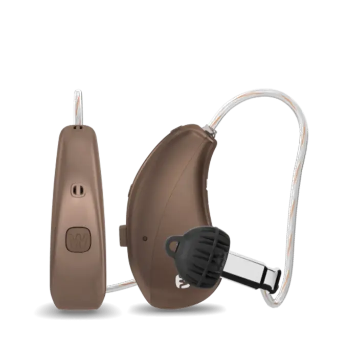 WIDEX Moment RIC Models Chestnut Brown