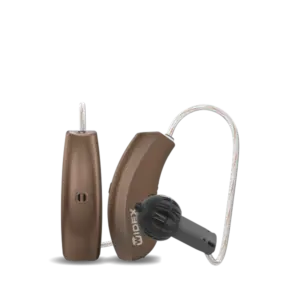 WIDEX Moment RIC Models RIC 10 Chestnut Brown