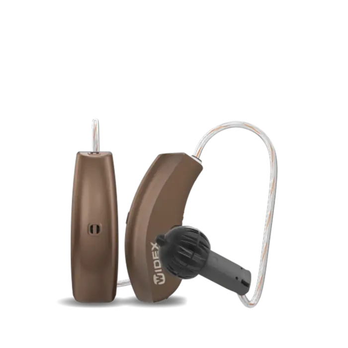 WIDEX Moment RIC Models RIC 10 Chestnut Brown
