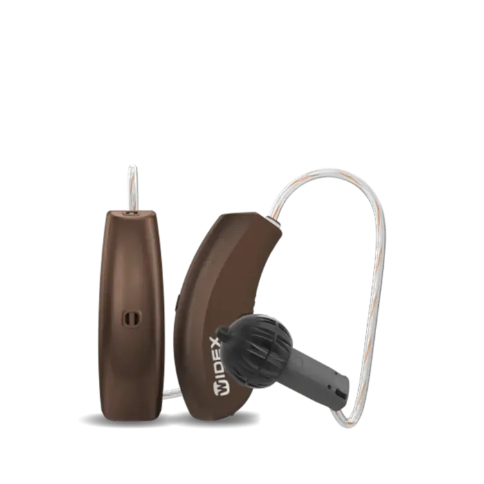 WIDEX Moment RIC Models RIC 10 Dark Cherry