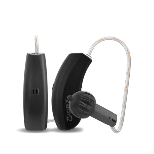 WIDEX Moment RIC Models RIC 10 Tech Black