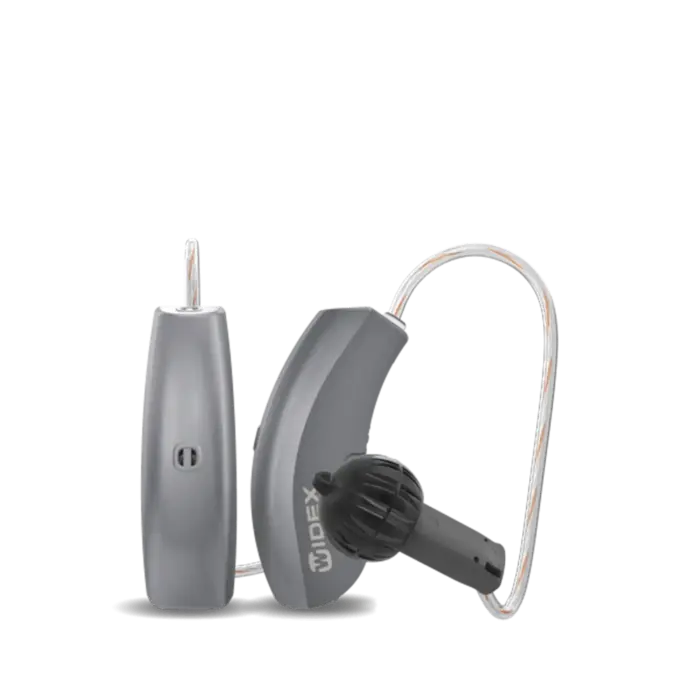 WIDEX Moment RIC Models RIC 10 Titanium Grey