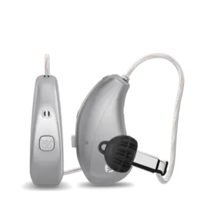 WIDEX Moment RIC Models Silver Grey