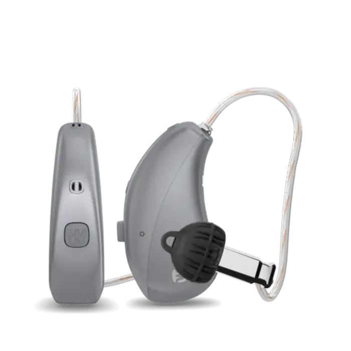 WIDEX Moment RIC Models Titanium Grey