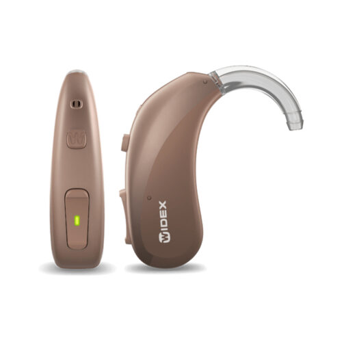 Widex MOMENT BTE Rechargeable Direct MBR3D 330 Hearing Aid