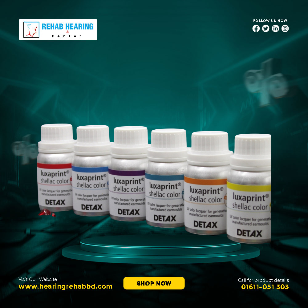 Shellac Label Print luxaprint® shellac color - Best Hearing Care Centers In Dhaka Bangladesh
